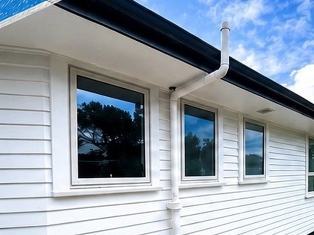 Weatherboard house exterior after repainting in Wellington