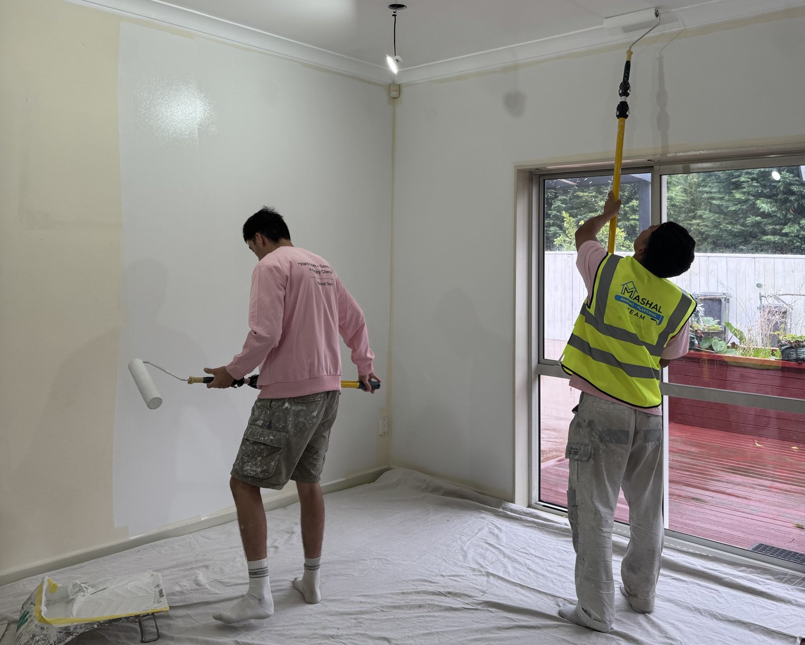 Plastering service in Wellington by Mashal Team